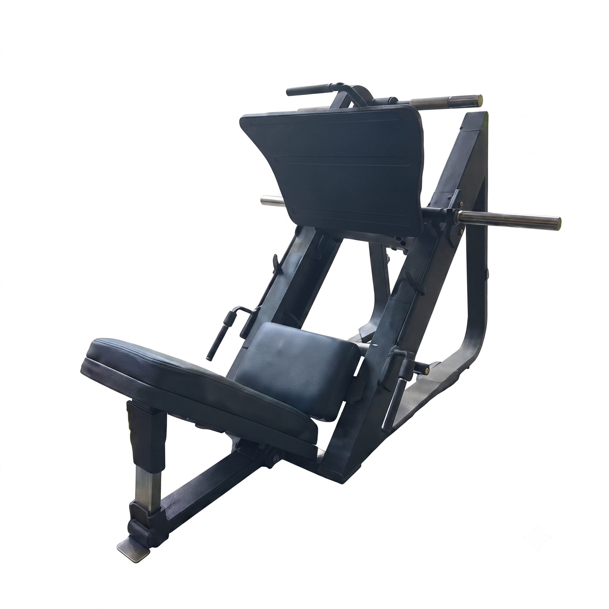 Angled leg press
