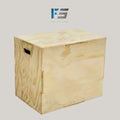 Banco Pliometrico de Madera 16x20x24" (40x50x60 cm)
