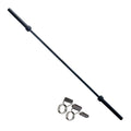 Barra Olímpica con bujes 45 lb negro (20.4 kg)