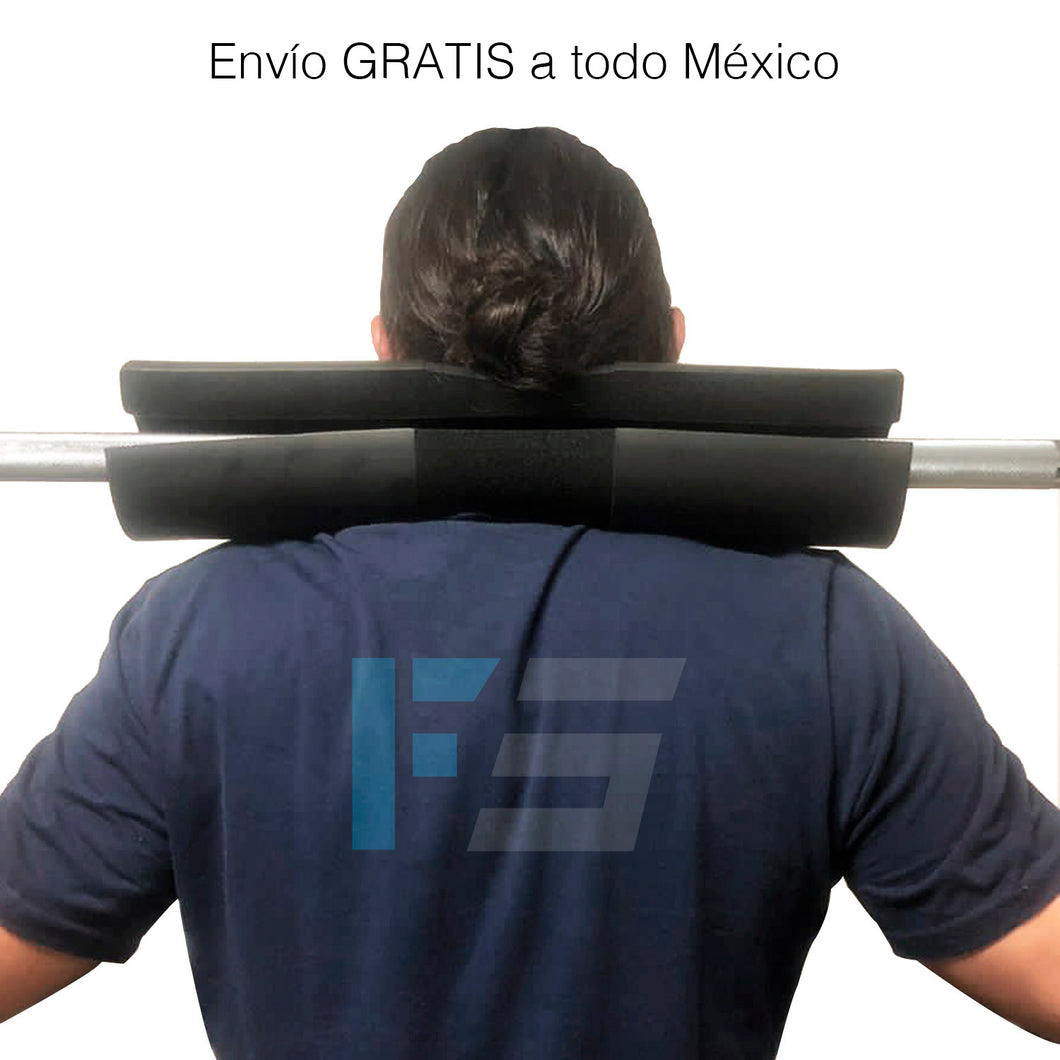 Protector de cuello para barra olímpica